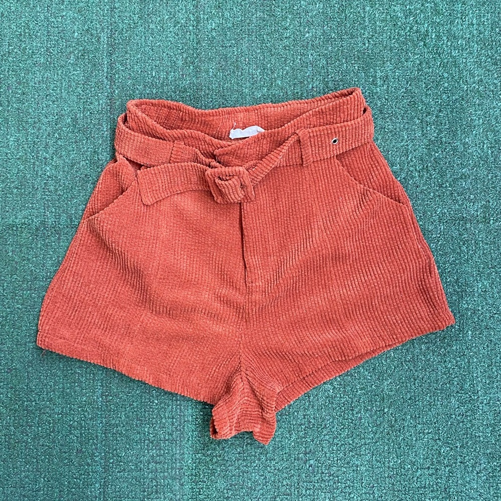Alter’d state Corduroy Belted Shorts